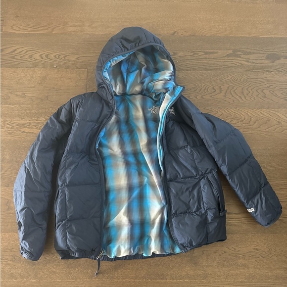 **SOLD**The North Face youth reversible puffy jacket size L age 14 - Picture 5 of 16